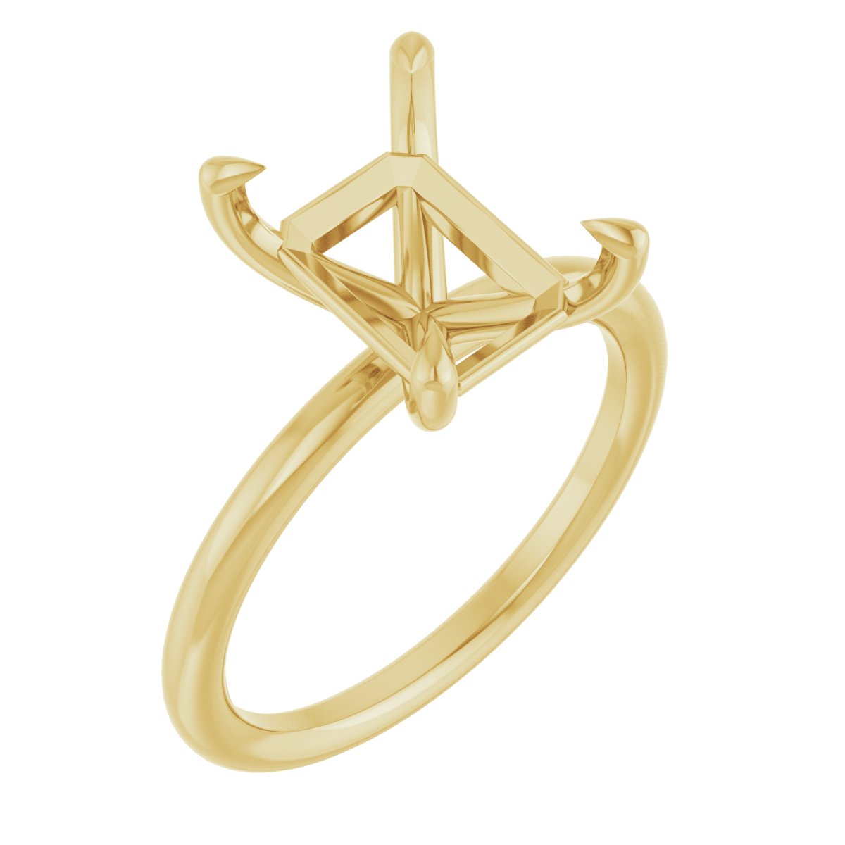 Claw-Prong Solitaire Engagement Ring