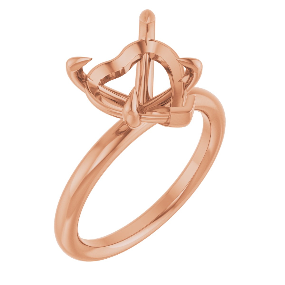 Claw-Prong Solitaire Engagement Ring