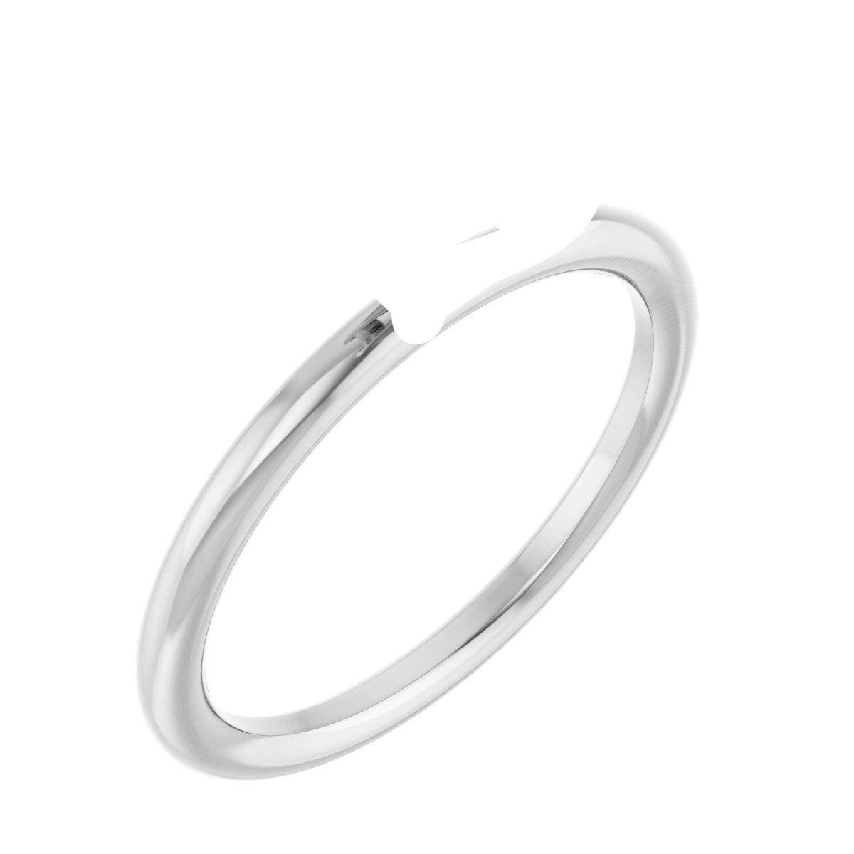 Claw-Prong Solitaire Engagement Ring