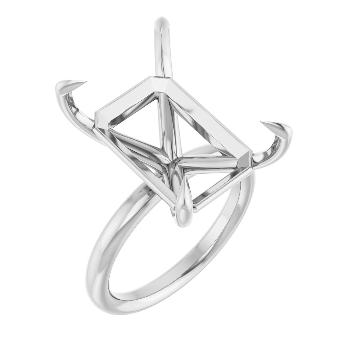 Claw-Prong Solitaire Engagement Ring