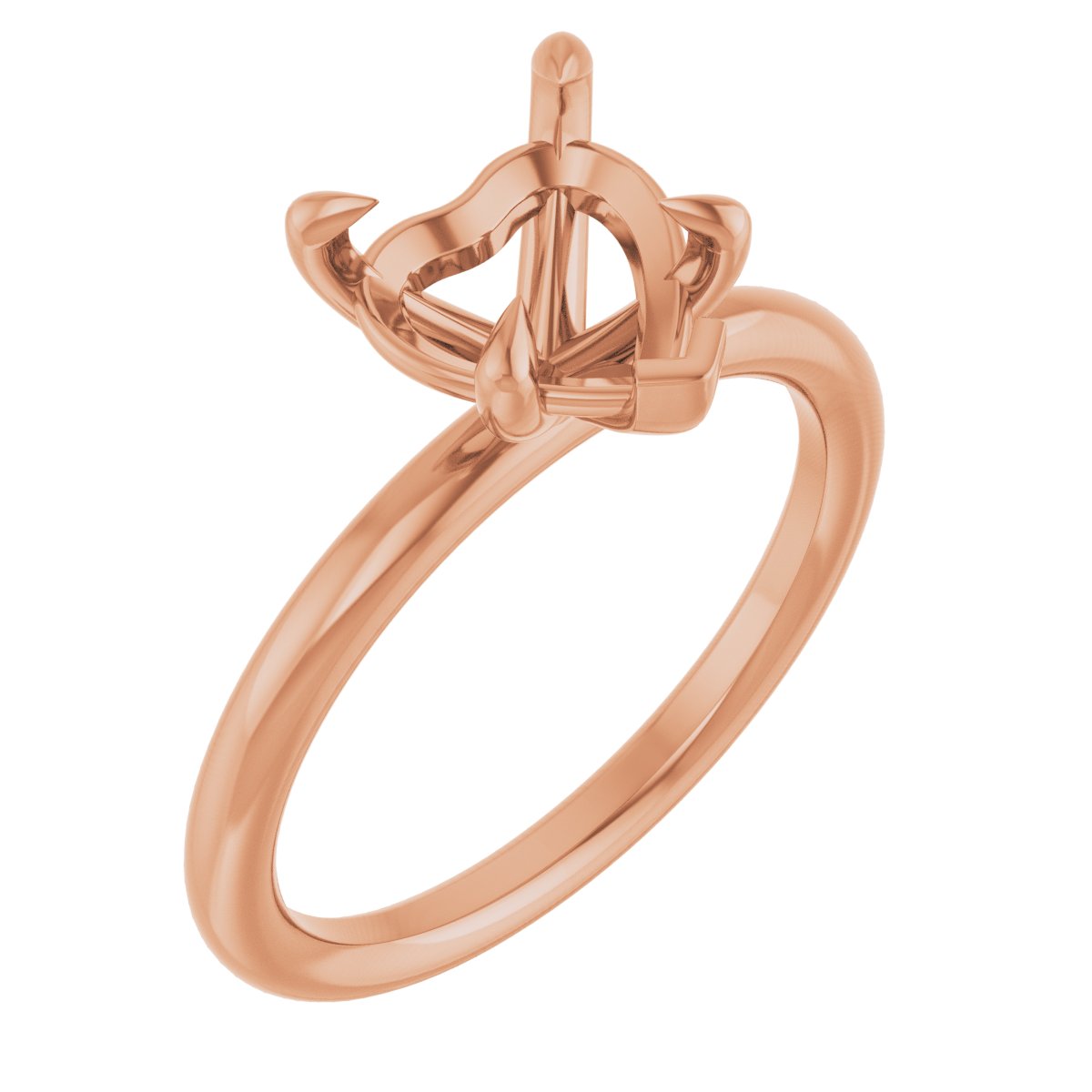 Claw-Prong Solitaire Engagement Ring