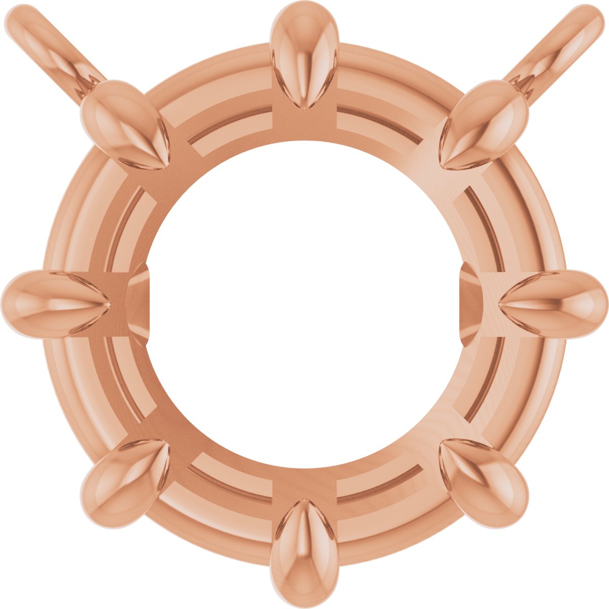 Claw-Prong Solitaire Necklace Center