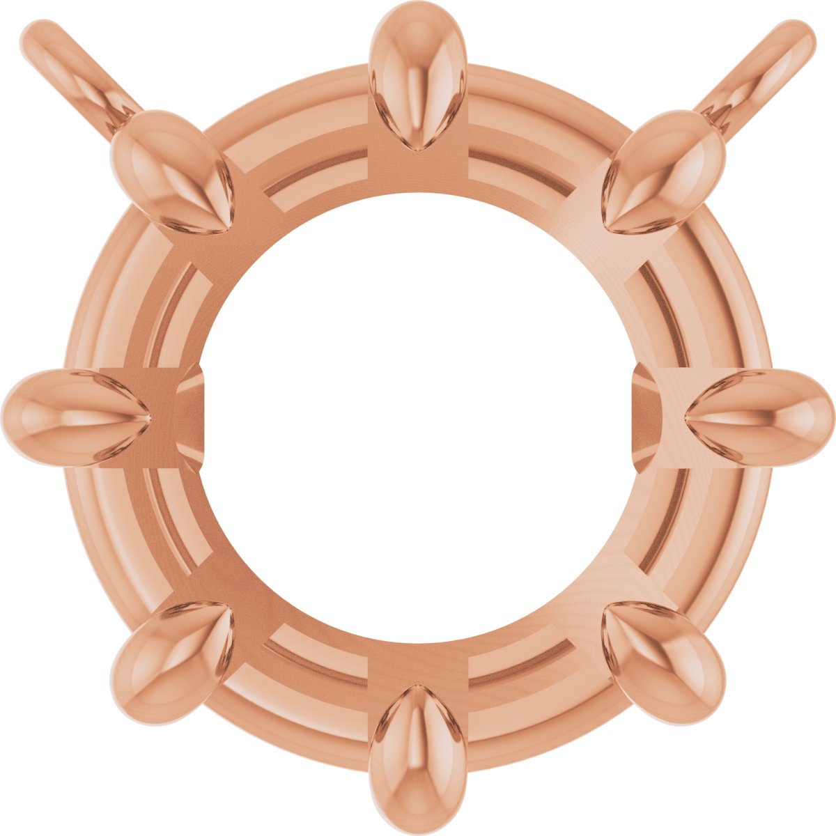Claw-Prong Solitaire Necklace Center