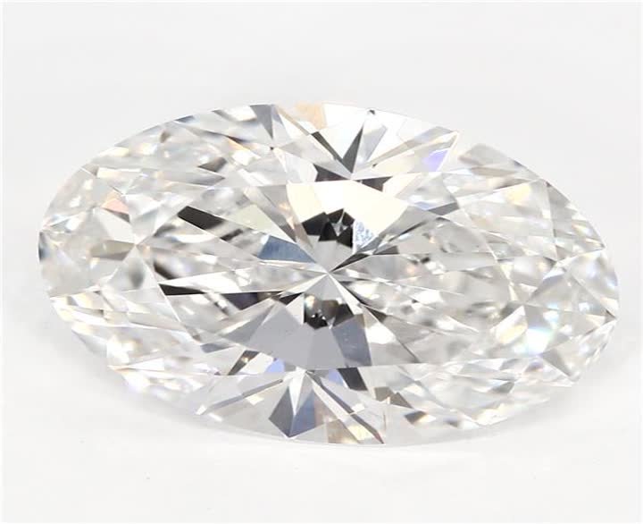 2.07 CT Oval Lab-Grown Diamond Surrey Vancouver Canada Langley Burnaby Richmond