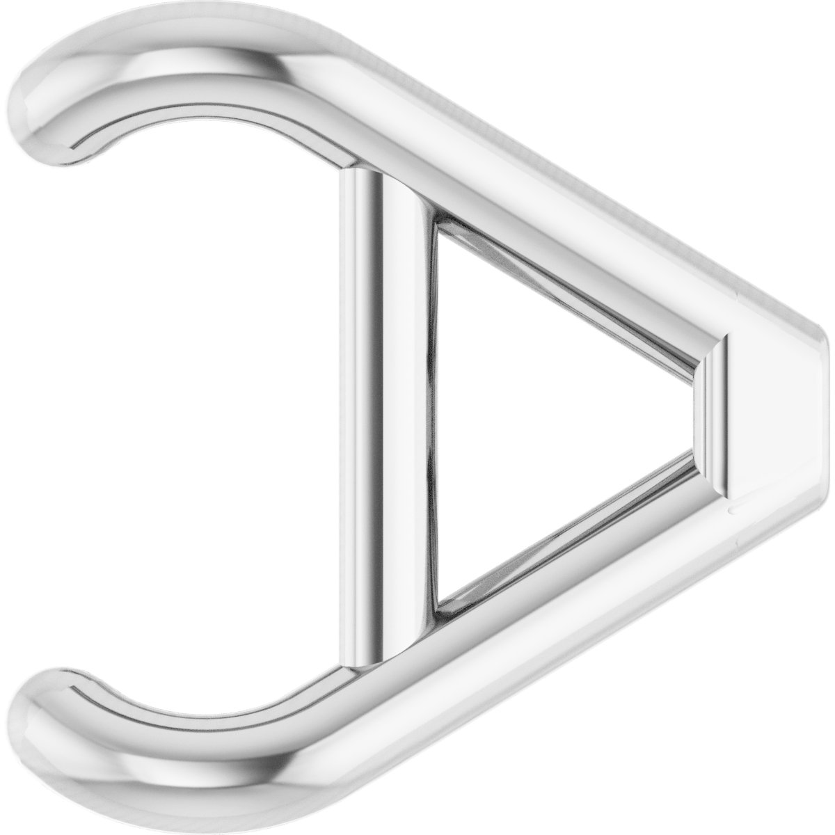 Asscher 4-Prong Cocktail-Style Earring Setting