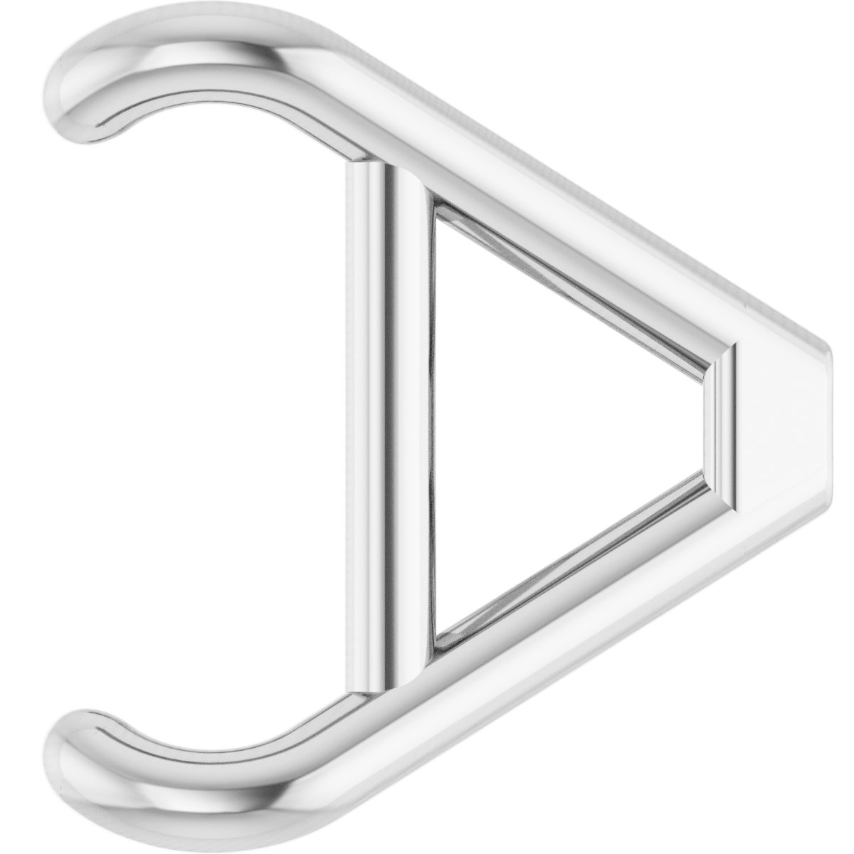 Asscher 4-Prong Cocktail-Style Earring Setting