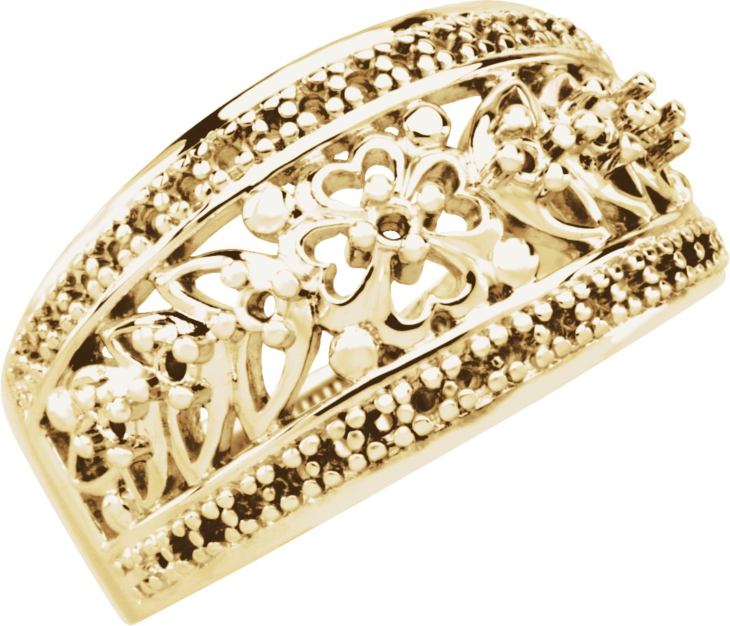 Etruscan-Style Anniversary Band