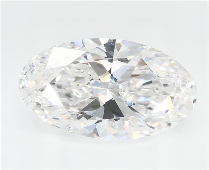 2.1 CT Oval Lab-Grown Diamond Surrey Vancouver Canada Langley Burnaby Richmond