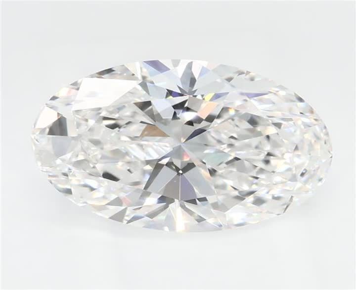 2.1 CT Oval Lab-Grown Diamond Surrey Vancouver Canada Langley Burnaby Richmond