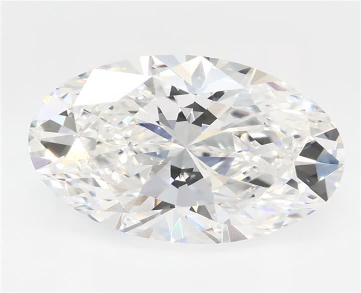 2.54 CT Oval Lab-Grown Diamond Surrey Vancouver Canada Langley Burnaby Richmond
