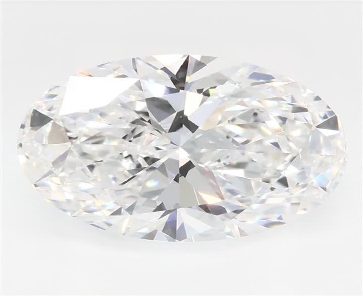 2.63 CT Oval Lab-Grown Diamond Surrey Vancouver Canada Langley Burnaby Richmond