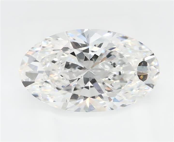 2.04 CT Oval Lab-Grown Diamond Surrey Vancouver Canada Langley Burnaby Richmond