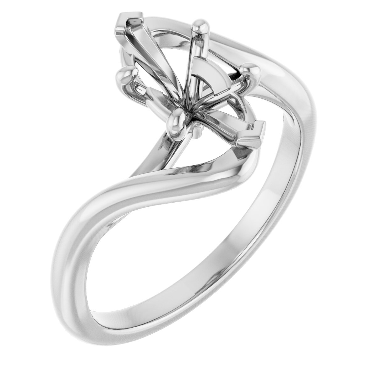 Bypass Engagement Ring