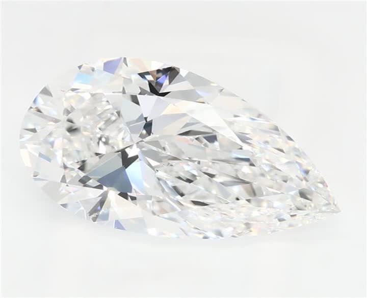 2.01 CT Pear Lab-Grown Diamond Surrey Vancouver Canada Langley Burnaby Richmond