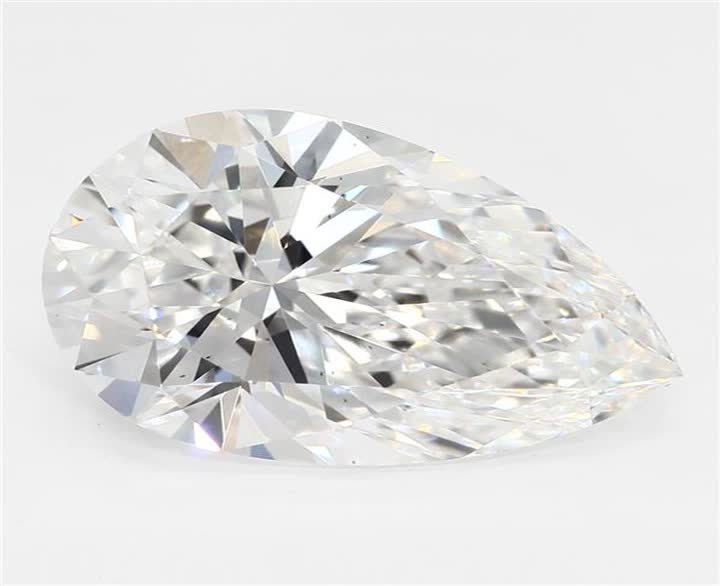 2.03 CT Pear Lab-Grown Diamond Surrey Vancouver Canada Langley Burnaby Richmond
