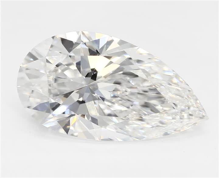 2.03 CT Pear Lab-Grown Diamond Surrey Vancouver Canada Langley Burnaby Richmond