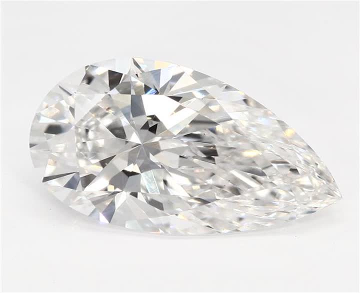 2.01 CT Pear Lab-Grown Diamond Surrey Vancouver Canada Langley Burnaby Richmond