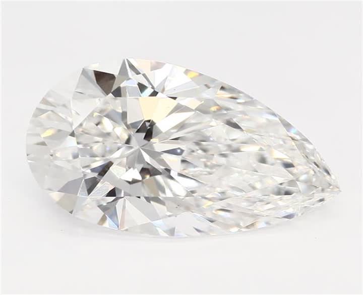 2.01 CT Pear Lab-Grown Diamond Surrey Vancouver Canada Langley Burnaby Richmond