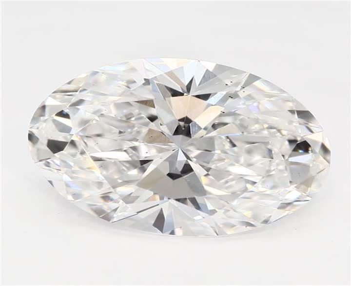 2.56 CT Oval Lab-Grown Diamond Surrey Vancouver Canada Langley Burnaby Richmond