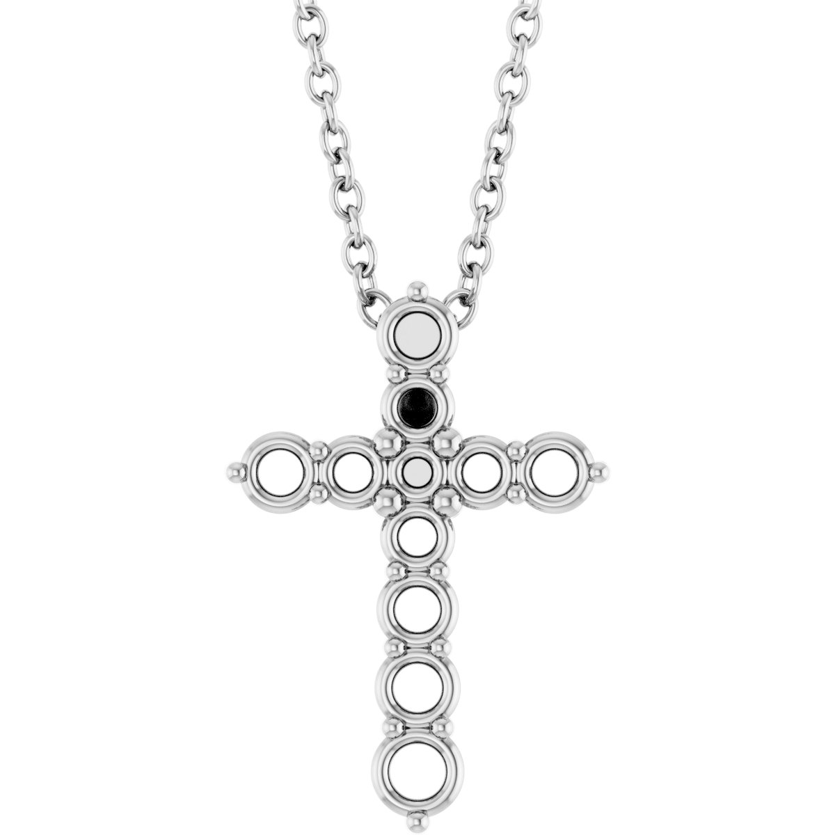 Accented Cross Necklace or Pendant