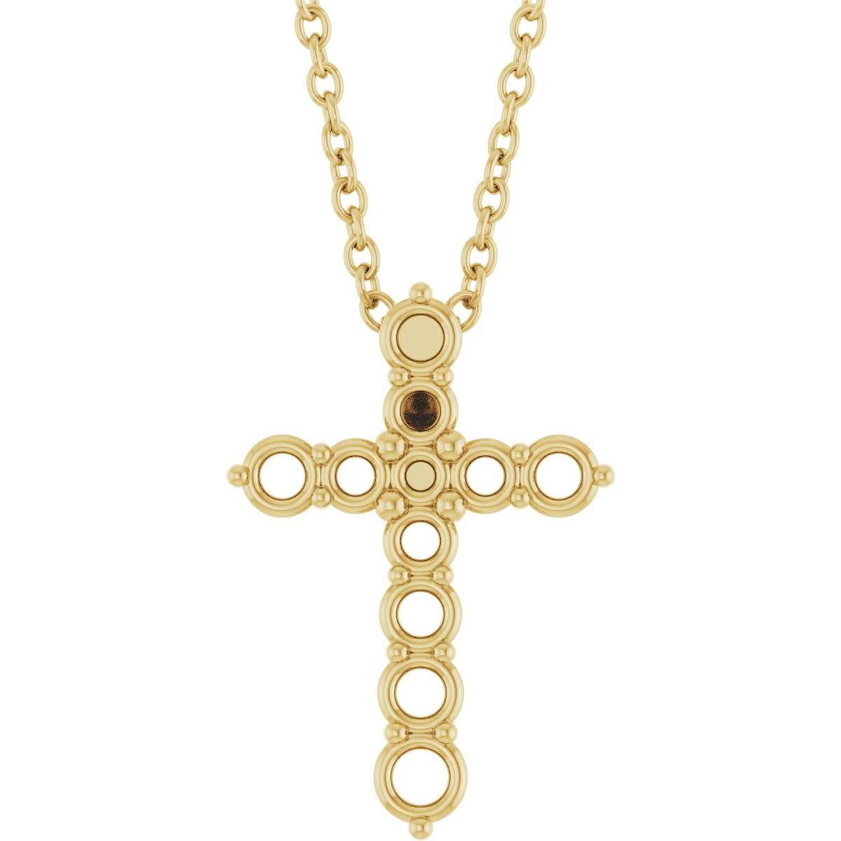 Accented Cross Necklace or Pendant