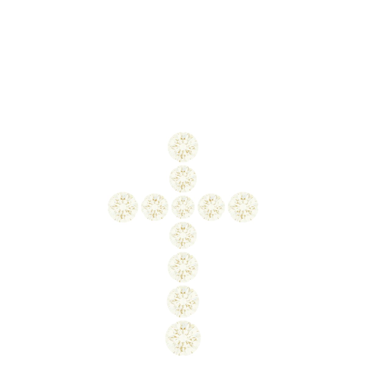 Accented Cross Necklace or Pendant