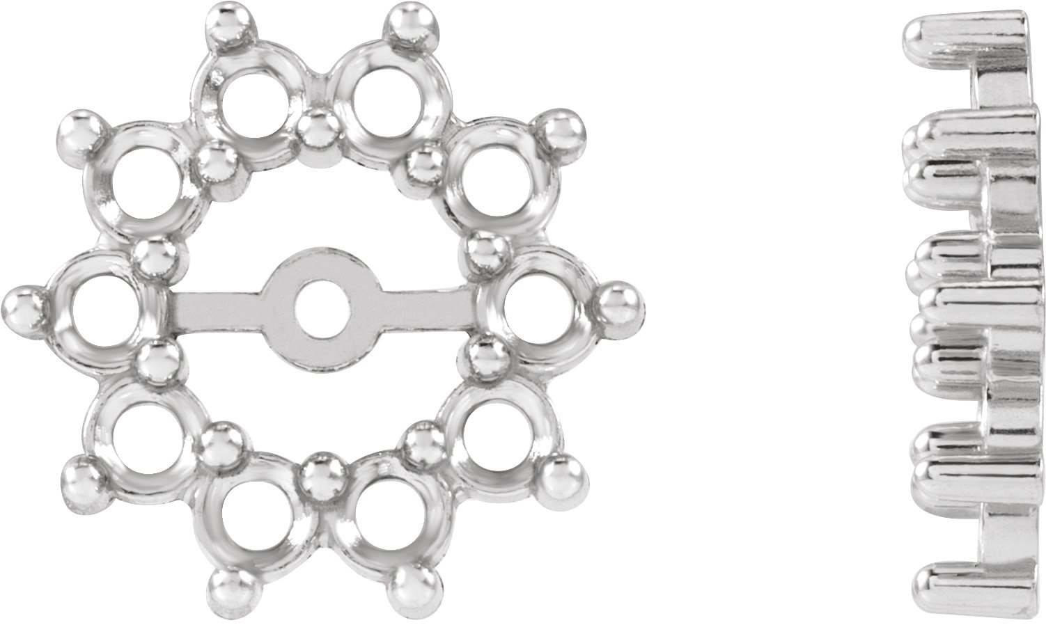 Halo-Style Earring Jackets