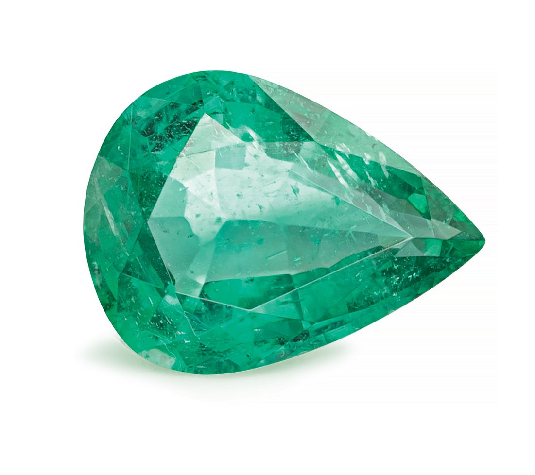 PEAR 1.99ct Natural Emerald