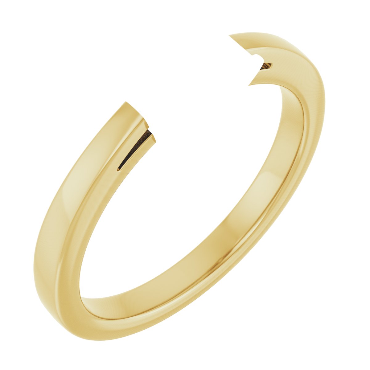 Claw-Prong Three-Stone Engagement Ring or Band