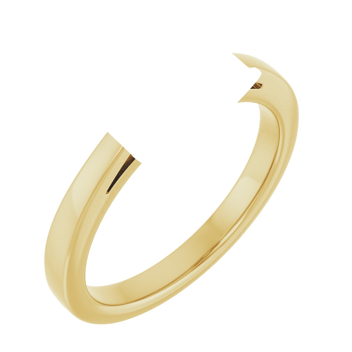 Claw-Prong Three-Stone Engagement Ring or Band