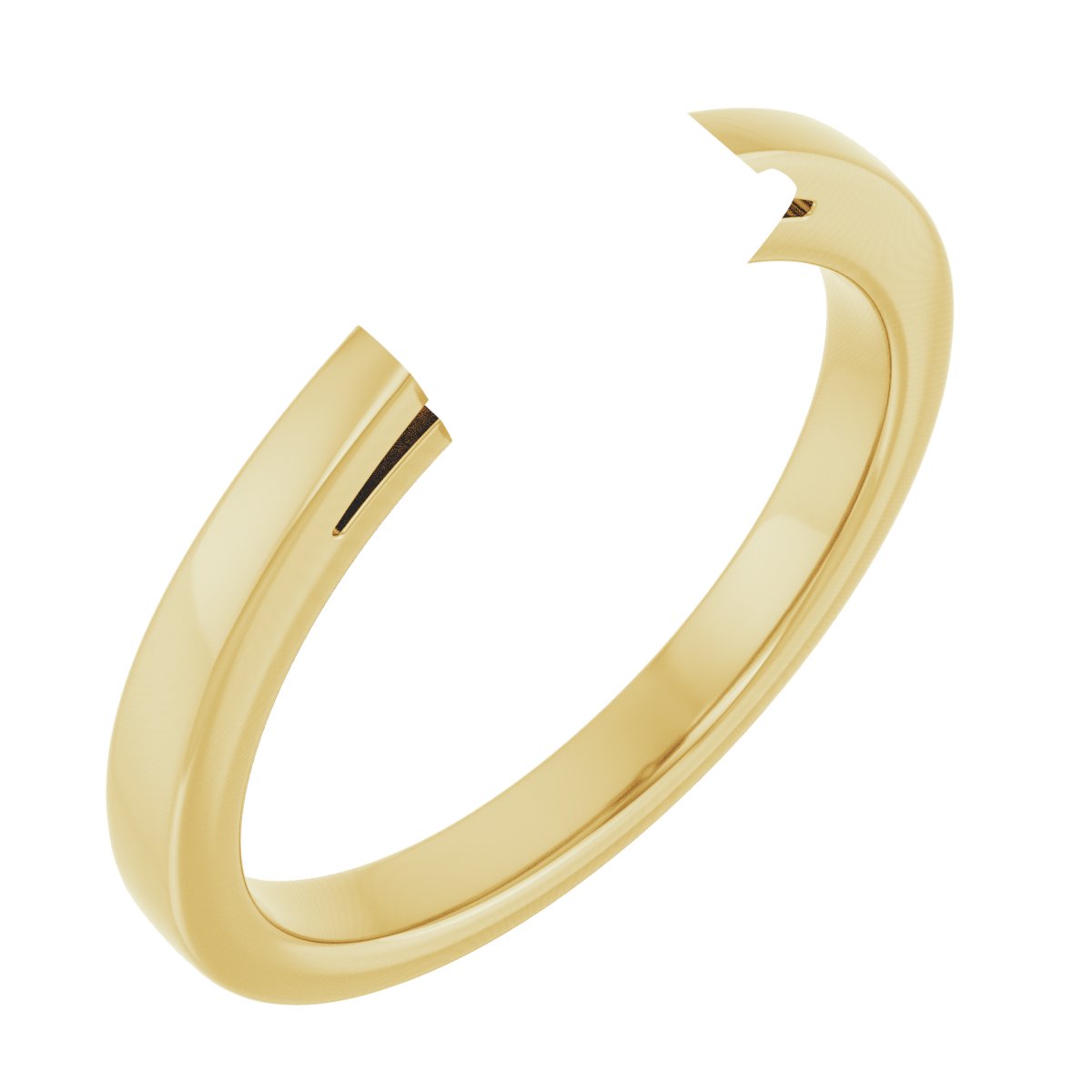 Claw-Prong Three-Stone Engagement Ring or Band