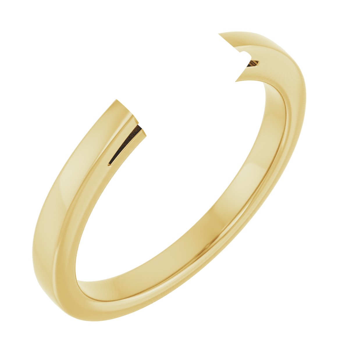 Claw-Prong Three-Stone Engagement Ring or Band