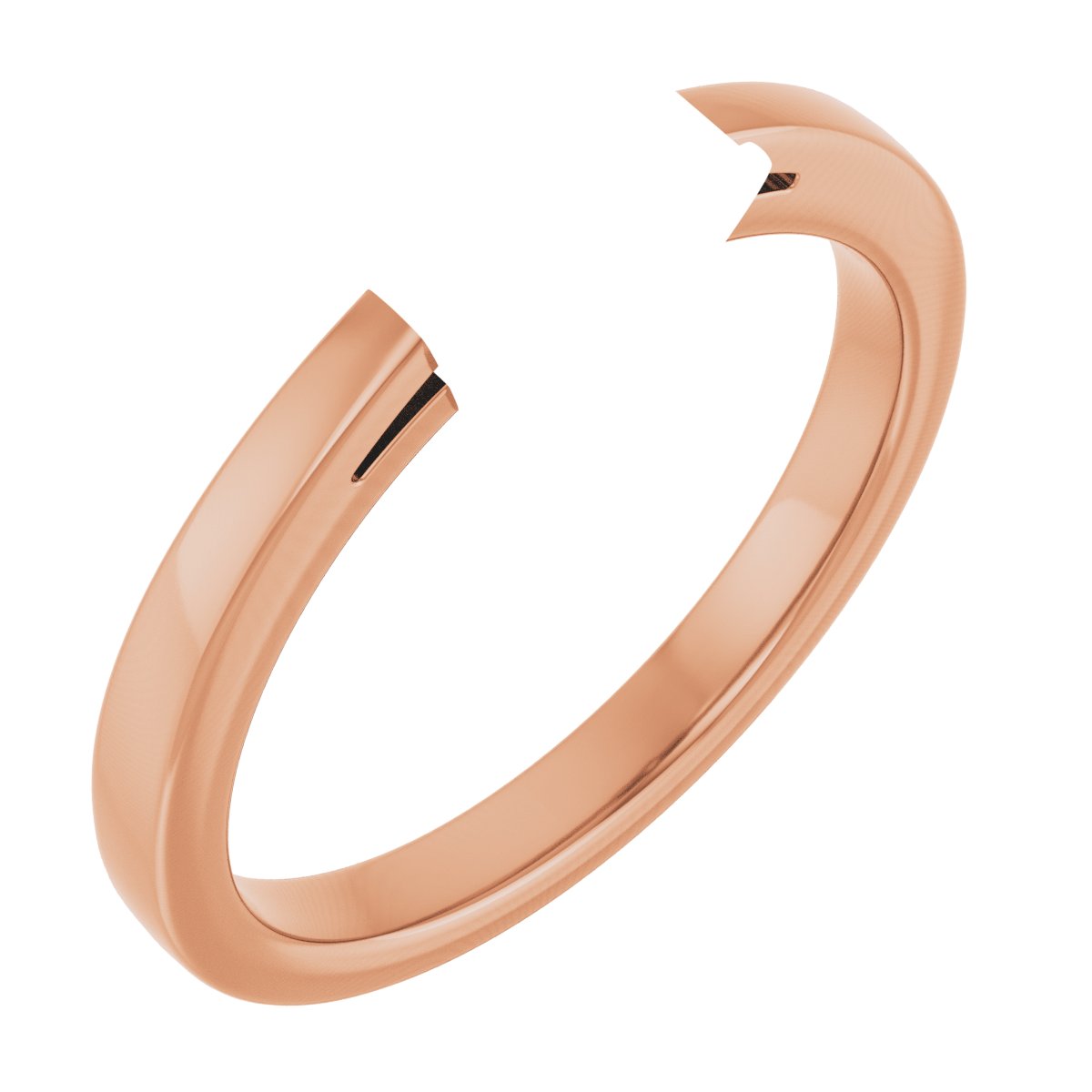 Claw-Prong Three-Stone Engagement Ring or Band