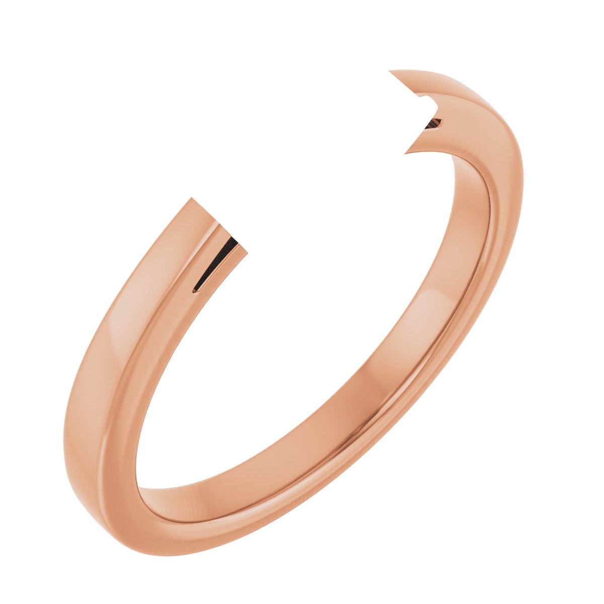 Claw-Prong Three-Stone Engagement Ring or Band