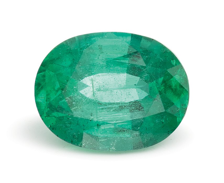 OVAL 1.02ct Natural Emerald