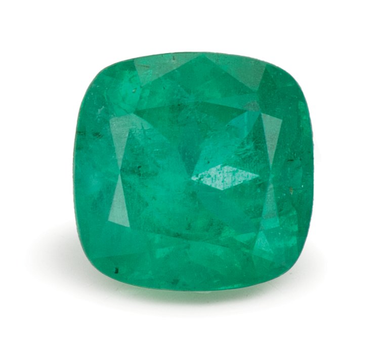 CUSHION 0.97ct Natural Emerald 
