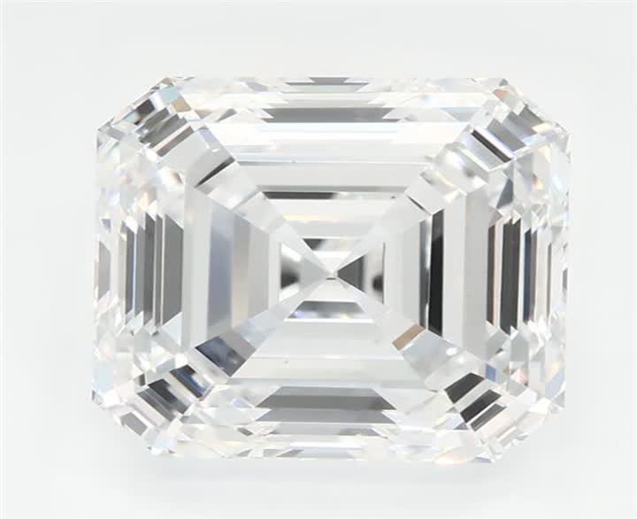 2.54 CT Asscher Lab-Grown Diamond Surrey Vancouver Canada Langley Burnaby Richmond