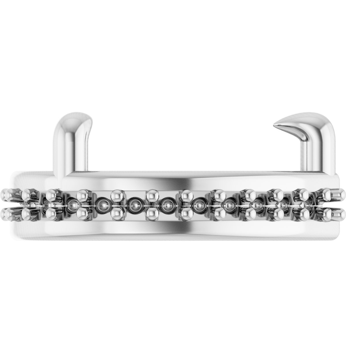 4-Prong Claw Hidden Halo-Style Top Setting