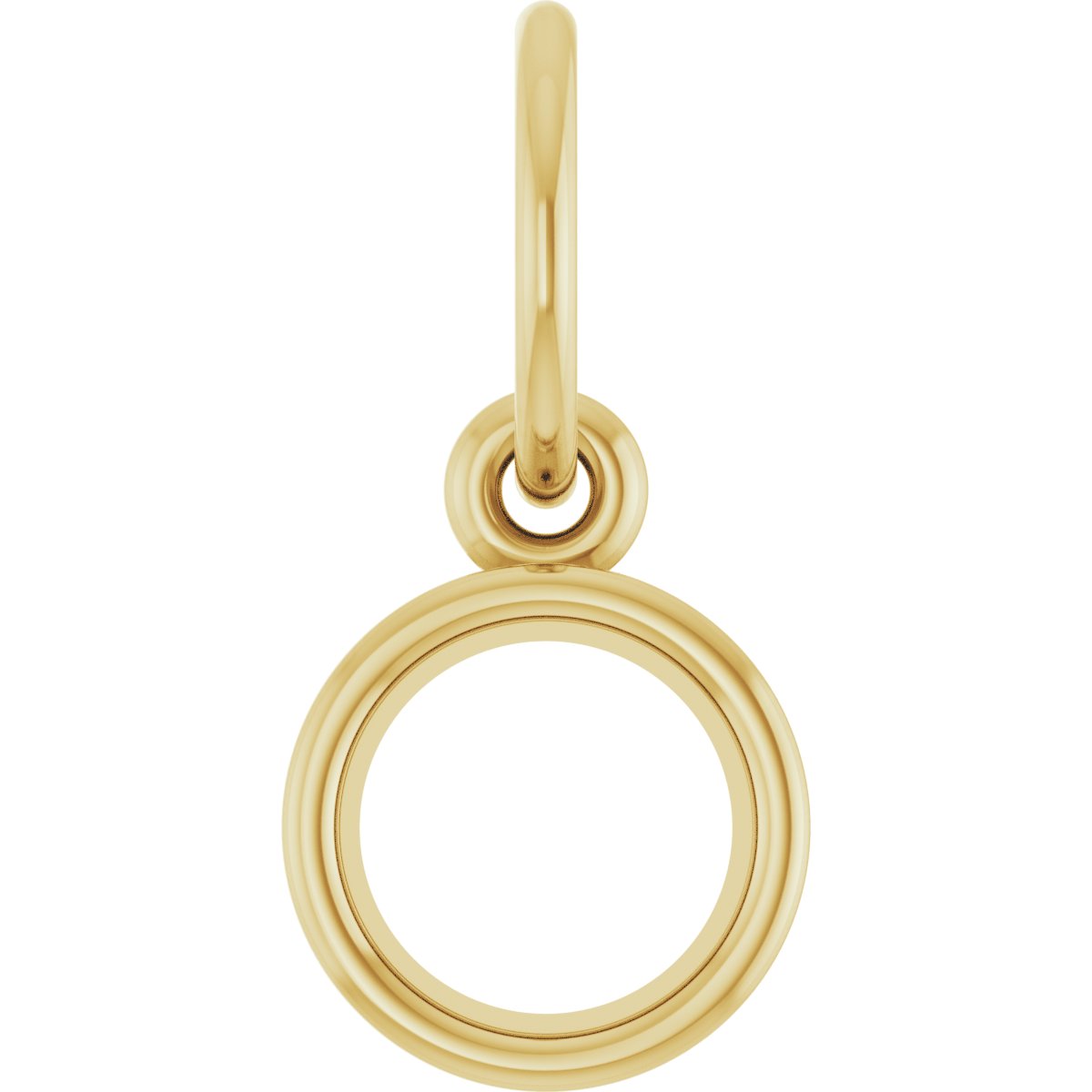 Bezel-Set Solitaire Charm/Pendant