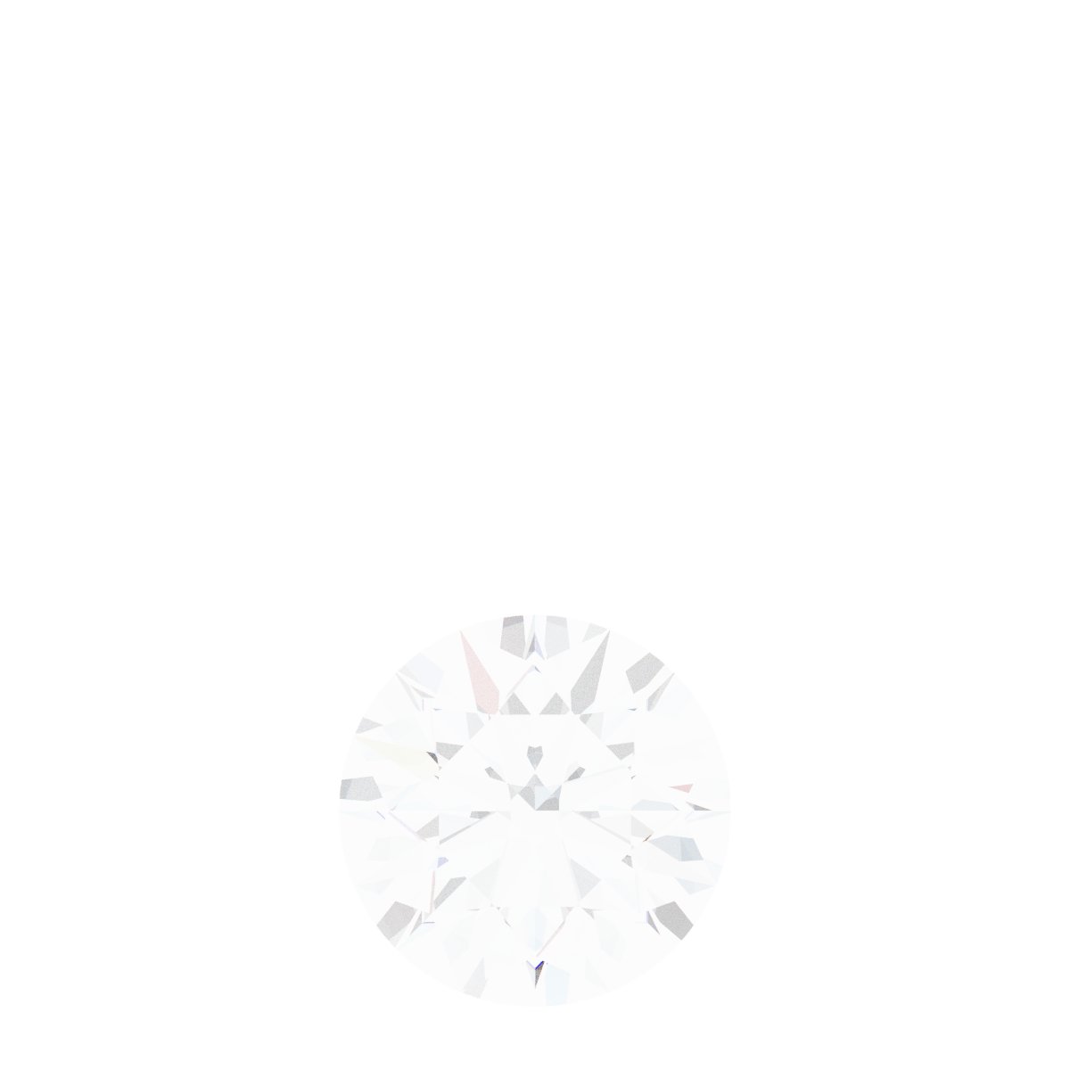 Bezel-Set Solitaire Charm/Pendant