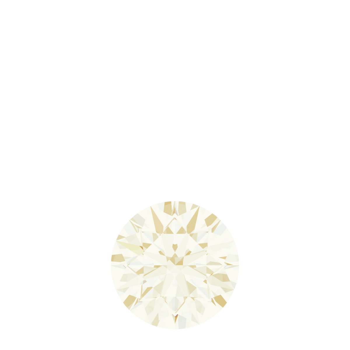 Bezel-Set Solitaire Charm/Pendant