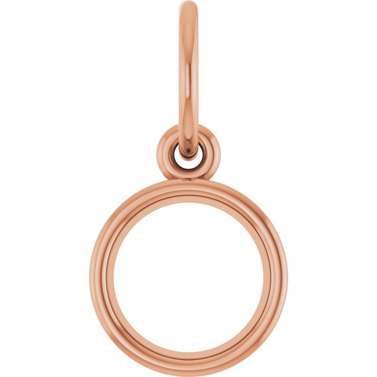 Bezel-Set Solitaire Charm/Pendant