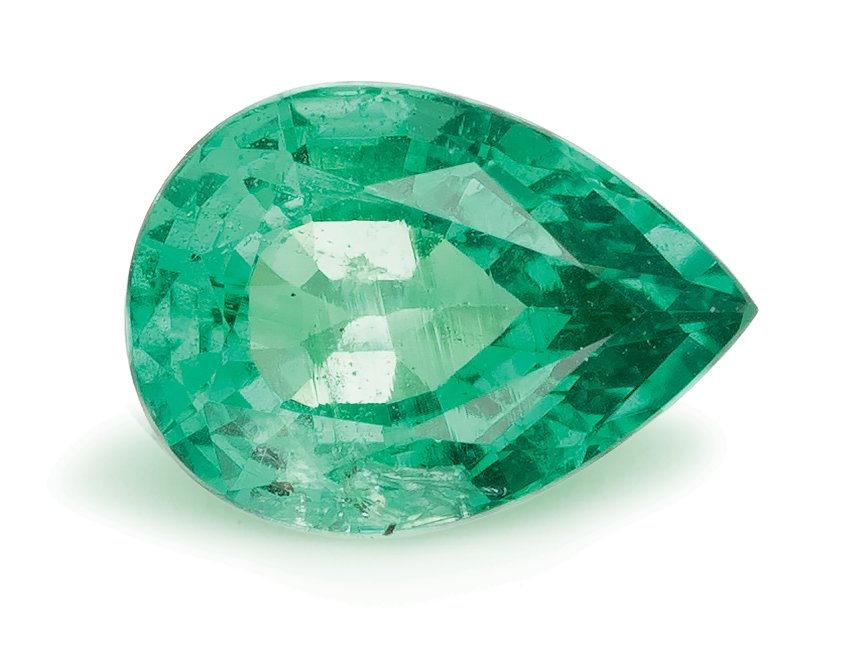 PEAR 1.15ct Natural Emerald