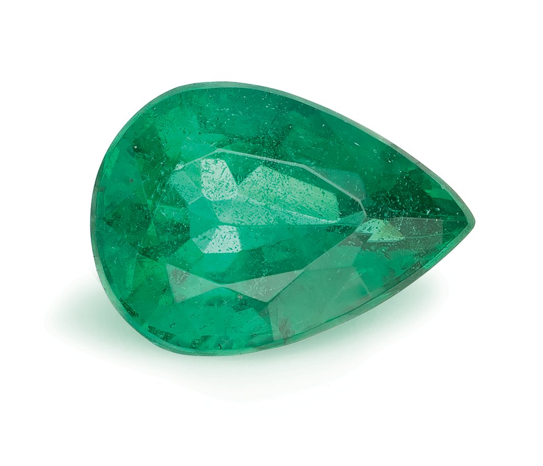 PEAR 1.66ct Natural Emerald