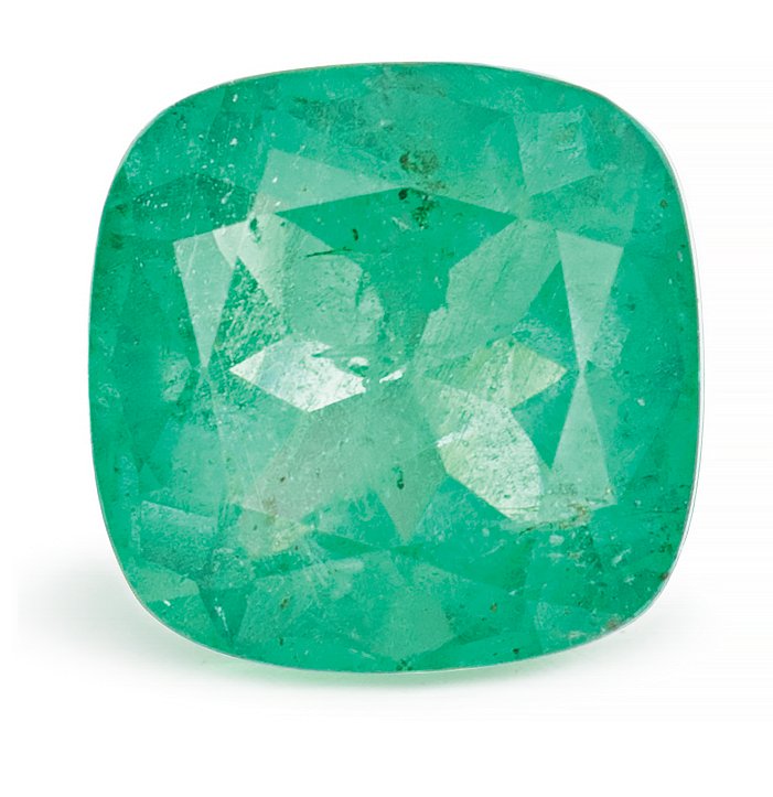CUSHION 1.36ct Natural Emerald 