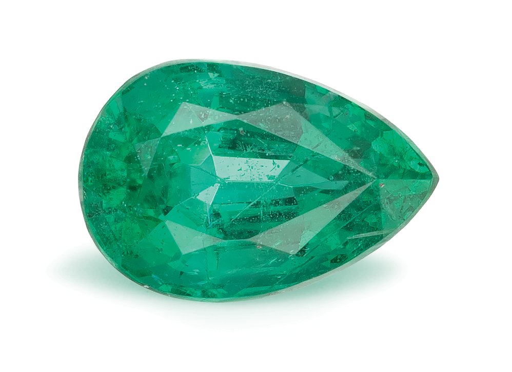 PEAR 1.46ct Natural Emerald