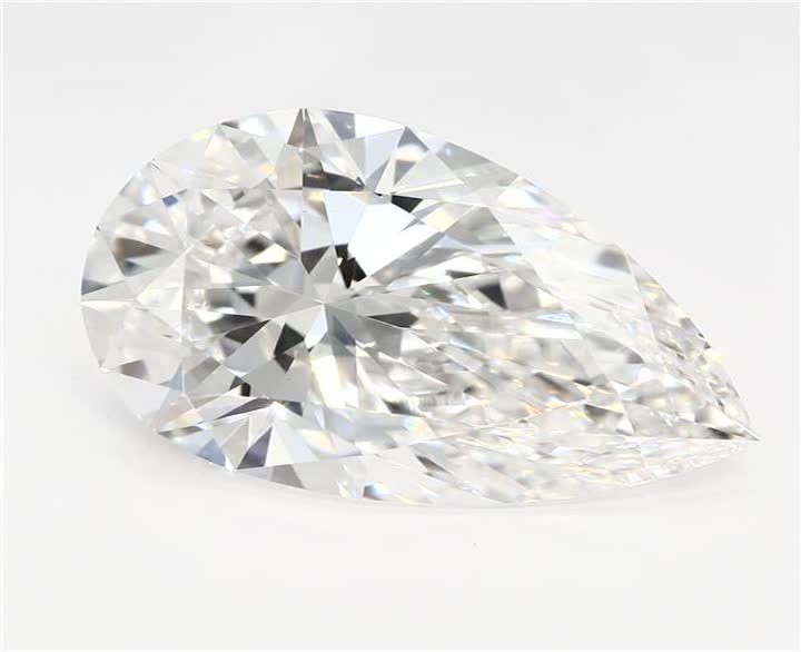 3.06 CT Pear Lab-Grown Diamond Surrey Vancouver Canada Langley Burnaby Richmond