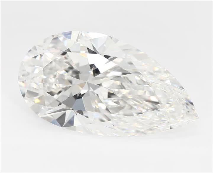 3.79 CT Pear Lab-Grown Diamond Surrey Vancouver Canada Langley Burnaby Richmond