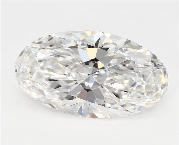 2.01 CT Oval Lab-Grown Diamond Surrey Vancouver Canada Langley Burnaby Richmond