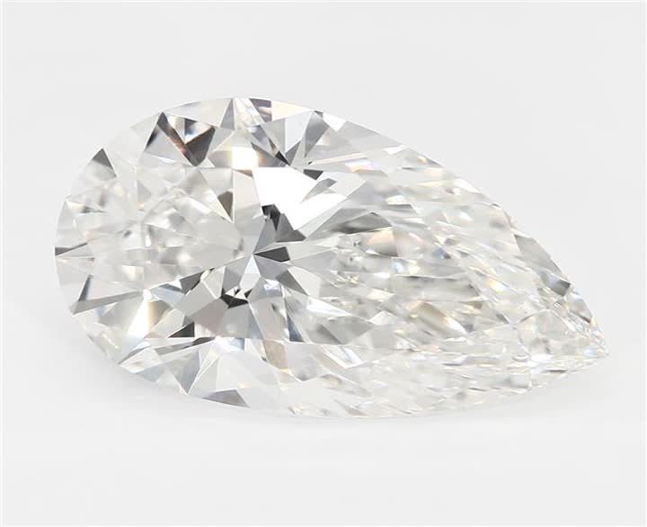 3.06 CT Pear Lab-Grown Diamond Surrey Vancouver Canada Langley Burnaby Richmond